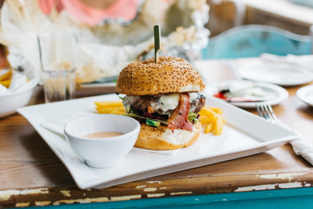 restaurant hamburger