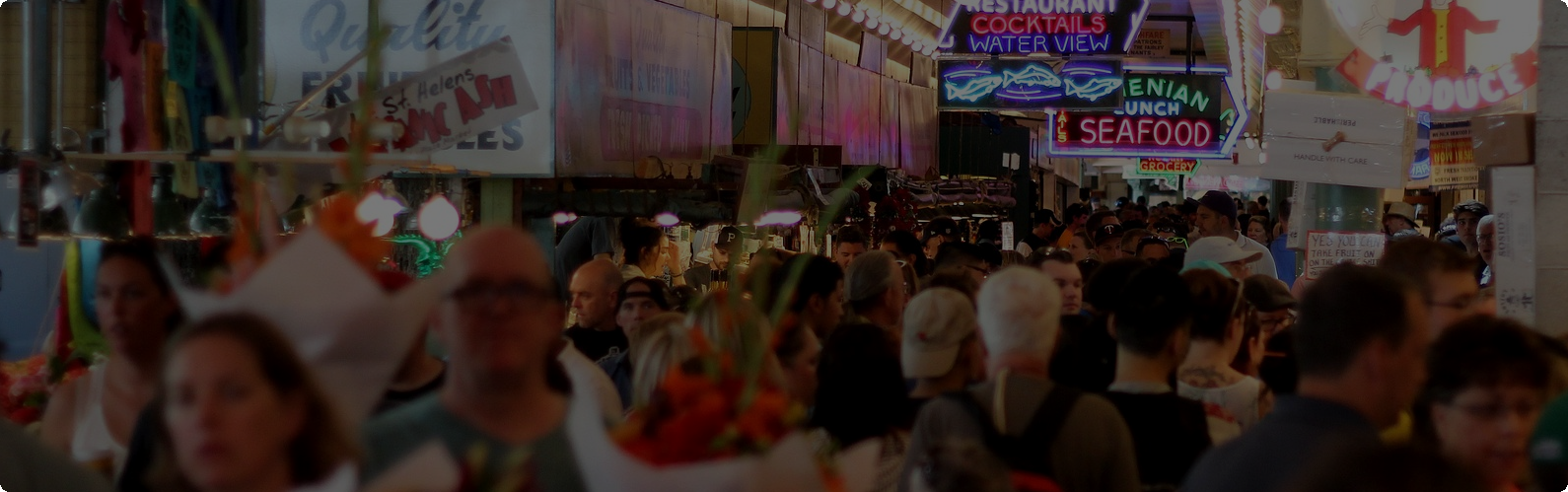 people food shopping at food truck and restaurant mall