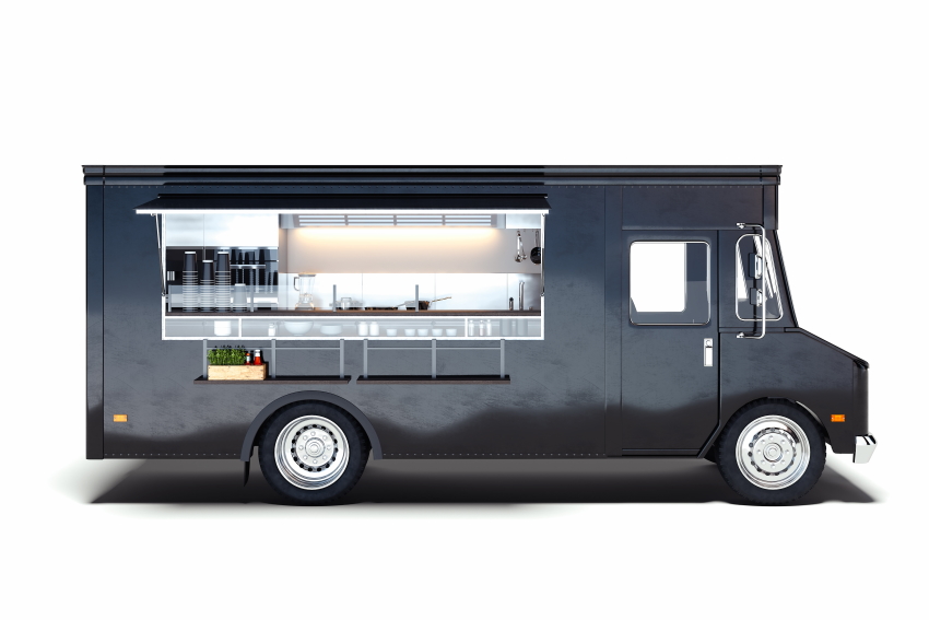 black food truck- maintenance