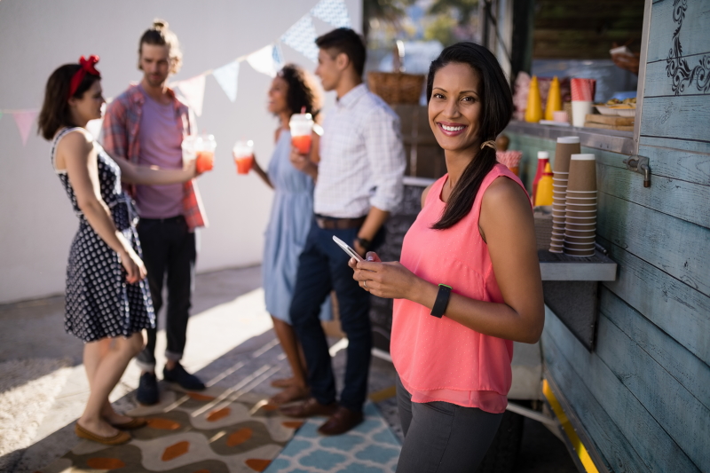 ways to pay for food at a food truck
