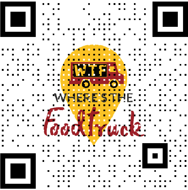 QR- food truck locator app- logo