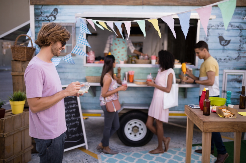 places to find food trucks