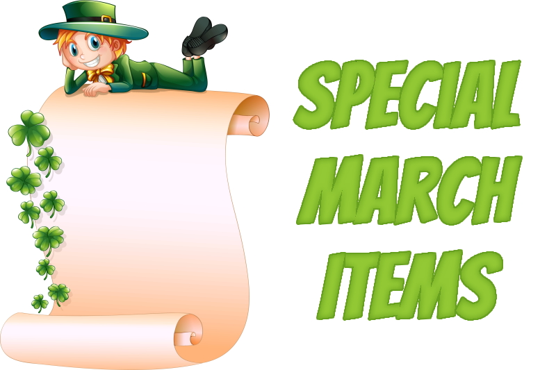Lucky Items to Add to Your March Menu